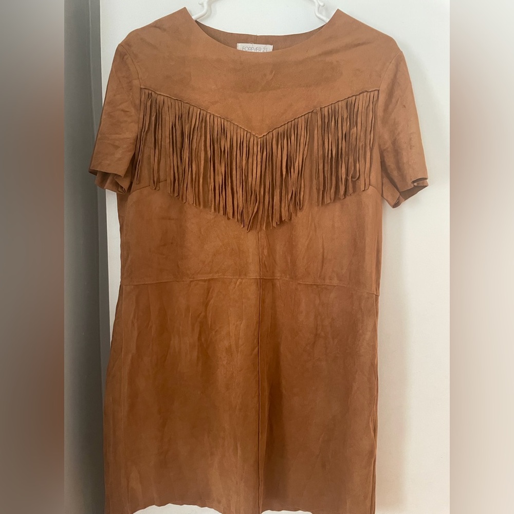 Copper brown dress